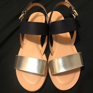 Double strap sandals